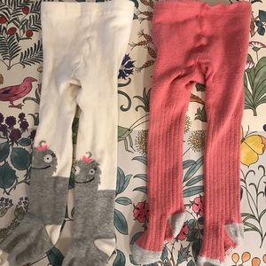 Mini Boden/gap tights bundle